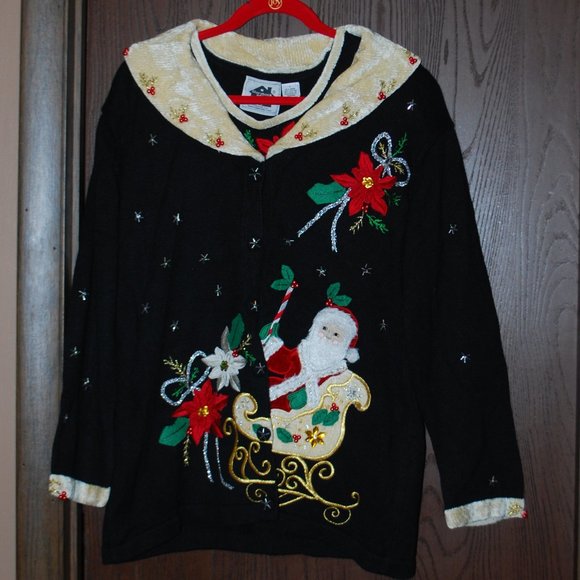 Storybook Knits 2-Pc Christmas Sweater Set - L - Picture 1 of 9